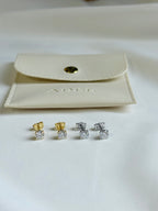 The Elune 1ct Moissanite Studs